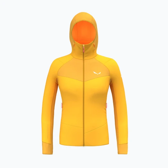 Zdjęcie produktu Bluza trekkingowa damska Salewa Agner PL Hooded gold Żółty