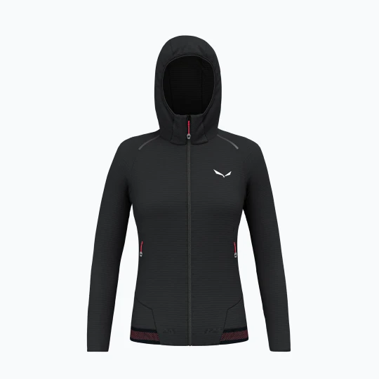 Zdjęcie produktu Bluza trekkingowa damska Salewa Pedroc PL Hooded black out