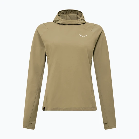 Zdjęcie produktu Bluza trekkingowa damska Salewa Puez Sun Hoodie quicksand Beżowy