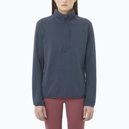 Zdjęcie produktu Bluza trekkingowa damska Salomon Essential Lightwarm Half Zip blue night