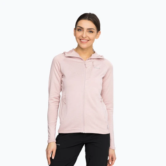 Zdjęcie produktu Bluza trekkingowa damska Viking Birger Hoodie pink