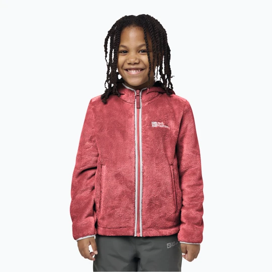 Zdjęcie produktu Bluza trekkingowa dziecięca Jack Wolfskin Nepali sunset coral Różowy