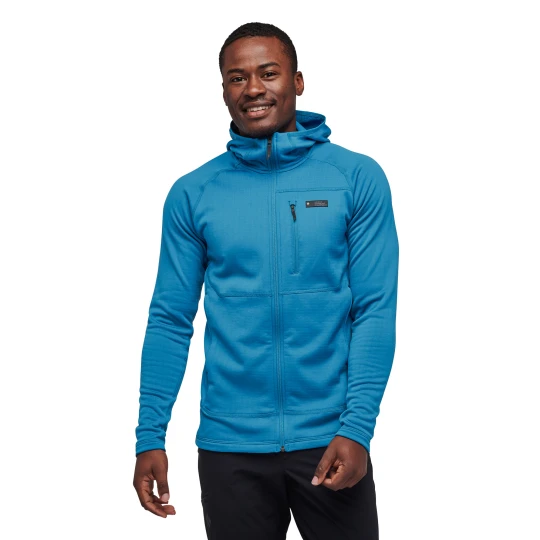 Zdjęcie produktu Bluza trekkingowa męska Black Diamond Factor Hoody kingfisher Niebieski