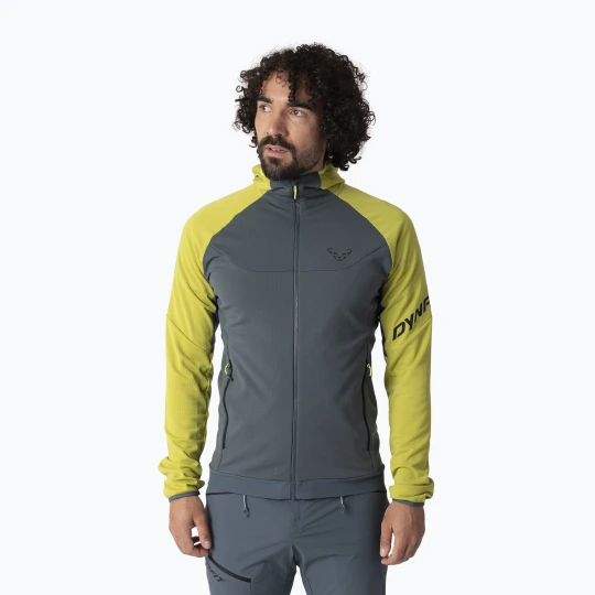 Zdjęcie produktu Bluza trekkingowa męska DYNAFIT Transalper Thermal Hoody golden lime / 0720 Szary