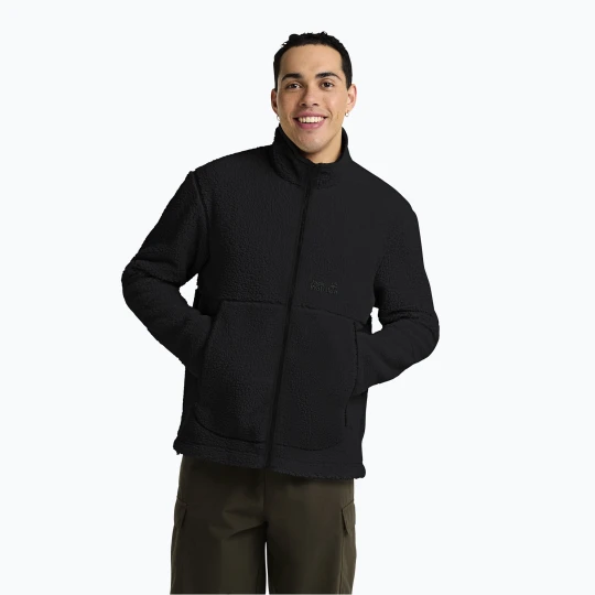 Zdjęcie produktu Bluza trekkingowa męska Jack Wolfskin Stone Lite black