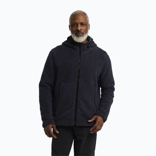Zdjęcie produktu Bluza trekkingowa męska Jack Wolfskin Stone Lite Hooded dark navy Granatowy