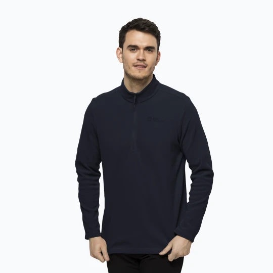 Zdjęcie produktu Bluza trekkingowa męska Jack Wolfskin Taunus HZ night blue Granatowy