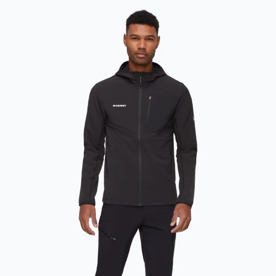 Zdjęcie produktu Bluza trekkingowa męska Mammut Madris Light ML Hooded black