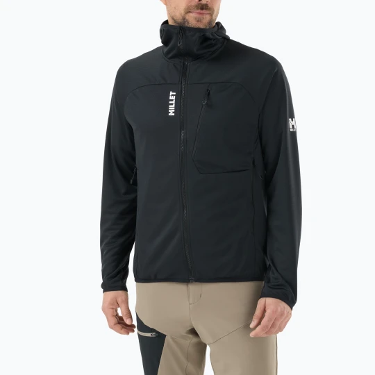Zdjęcie produktu Bluza trekkingowa męska Millet Lokka Hoodie III black