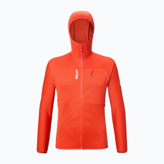 Zdjęcie produktu Bluza trekkingowa męska Millet Lokka Hoodie III paprika Czerwony