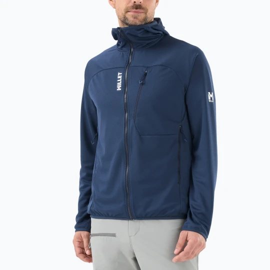 Zdjęcie produktu Bluza trekkingowa męska Millet Lokka Hoodie III saphir Niebieski