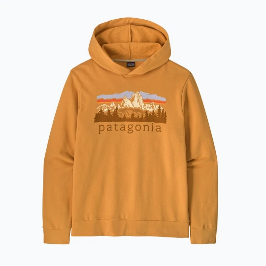 Zdjęcie produktu Bluza trekkingowa męska Patagonia Fitz Roy Foothills Daily Hoody dried mango Żółty