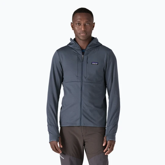 Zdjęcie produktu Bluza trekkingowa męska Patagonia R1 Thermal Full Zip Hoody smolder blue