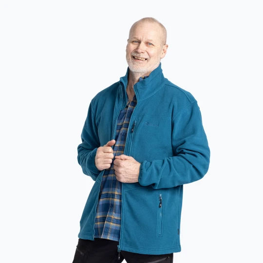 Zdjęcie produktu Bluza trekkingowa męska Pinewood Finnveden Fleece d.azur blue