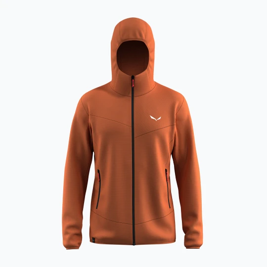 Zdjęcie produktu Bluza trekkingowa męska Salewa Puez Altavia PL HD bombay brown Pomarańczowy