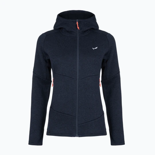 Zdjęcie produktu Bluza trekkingowa damska Salewa Puez Rocca Polarlite Hood navy blazer Granatowy