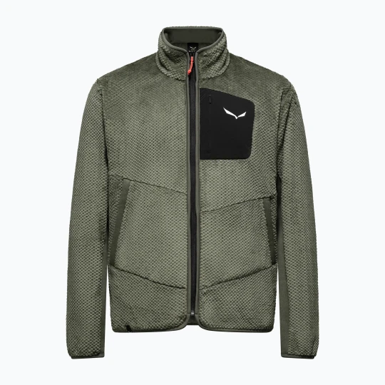 Zdjęcie produktu Bluza trekkingowa męska Salewa Puez Warm Full Zip faded green