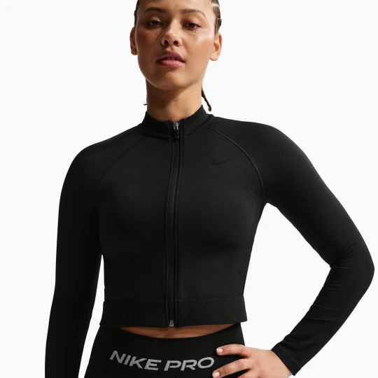 Zdjęcie produktu Bluza treningowa damska Nike Pro Seamless black