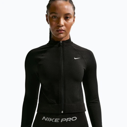 Zdjęcie produktu Bluza treningowa damska Nike Pro Seamless black / white