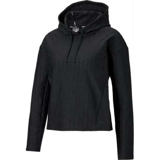 Zdjęcie produktu Bluza treningowa damska Train Flawless Pullover Hoodie Puma Czarny