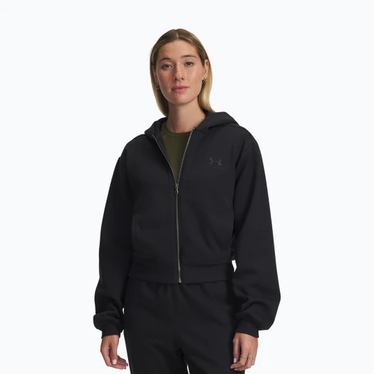 Zdjęcie produktu Bluza treningowa damska Under Armour Icon Vida Fleece FZ black / black