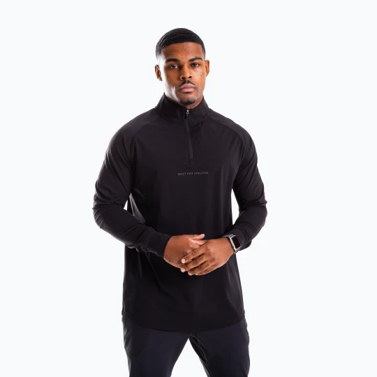 Zdjęcie produktu Bluza treningowa męska Built For Athletes 1/4 Zip Pullover black