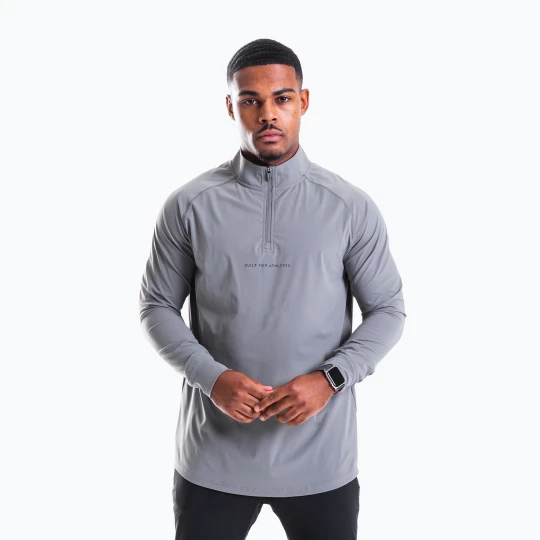 Zdjęcie produktu Bluza treningowa męska Built For Athletes 1/4 Zip Pullover concrete Szary