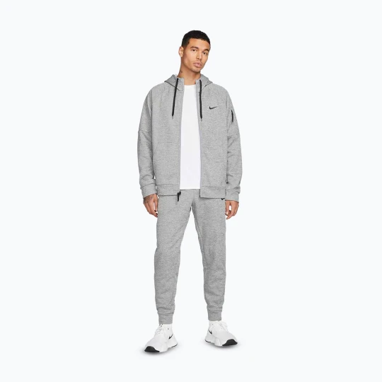 Zdjęcie produktu Bluza treningowa męska Nike Therma Fit Full-Zip dark grey heather/particle grey/black
