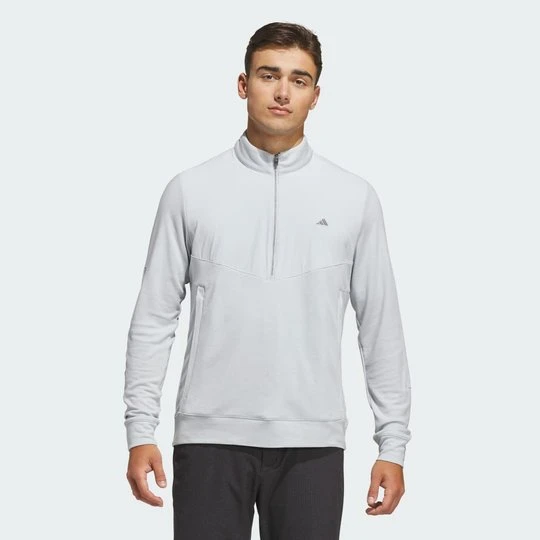 Zdjęcie produktu BLUZA ULTIMATE365+ COURSE CONTROL HYBRID QUARTER-ZIP Adidas Clear Grey