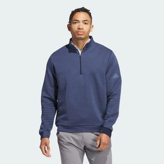 Zdjęcie produktu Bluza Ultimate365 DWR Textured Quarter-Zip Pullover Adidas granatowy