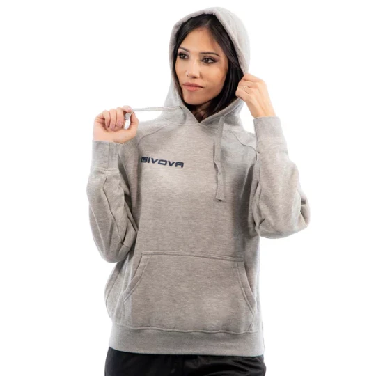Zdjęcie produktu Bluza unisex Felpa Con Cappucio Givova Szary
