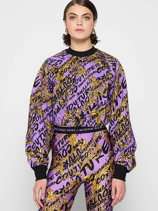Zdjęcie produktu Bluza Versace Jeans Couture fioletowy