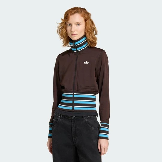 Zdjęcie produktu Bluza VINTAGE TT HIGH KNITTED RIBS Adidas Aurora Coffee