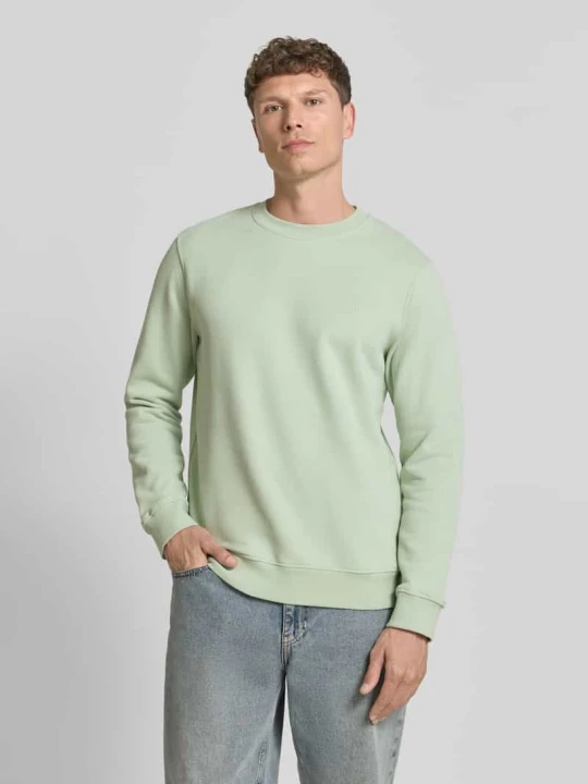 Zdjęcie produktu Bluza w kroju regular fit z czystej bawełny ekologicznej model 'BAARO LOOP' ARMEDANGELS Limonkowy