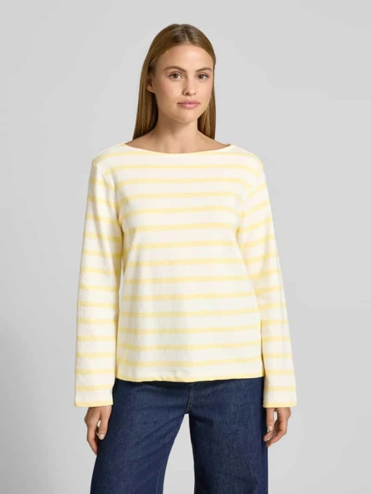 Zdjęcie produktu Bluza w kroju relaxed fit z czystej bawełny s.Oliver Jasnożółty