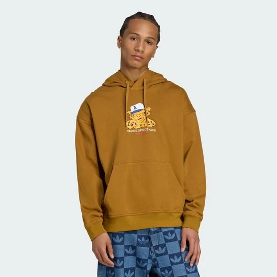 Zdjęcie produktu Bluza Wabash Loose Hoodie Adidas Bronze Strata
