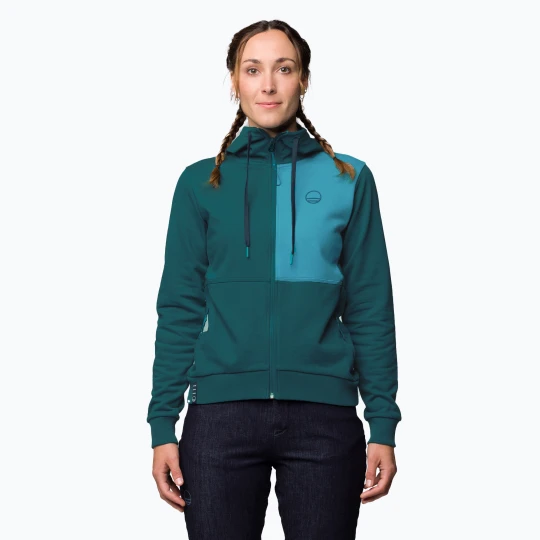 Zdjęcie produktu Bluza wspinaczkowa damska Wild Country Flow 2 Hoody petrol / 3370 Niebieski