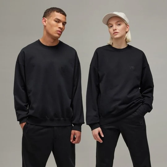 Zdjęcie produktu Bluza Y-3 Brushed Terry Crew Adidas czarny