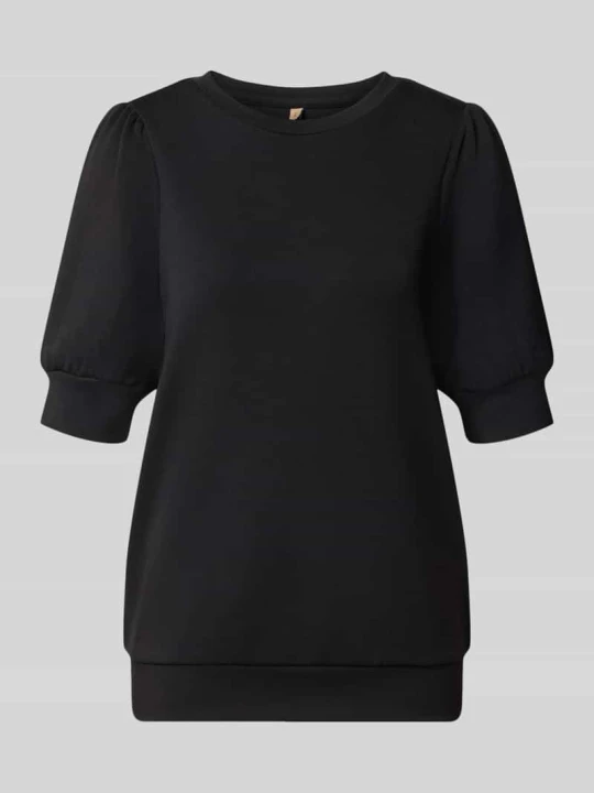 Zdjęcie produktu Bluza z bufiastymi rękawami model 'BANU' Soyaconcept Czarny