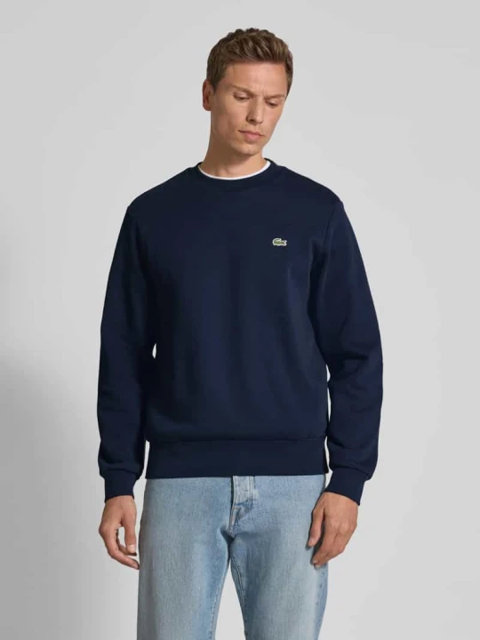 Zdjęcie produktu Bluza z detalem z logo Lacoste Granatowy
