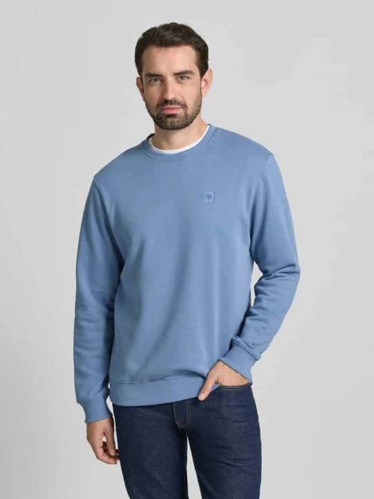 Zdjęcie produktu Bluza z detalem z logo Scotch & Soda Jasnoniebieski