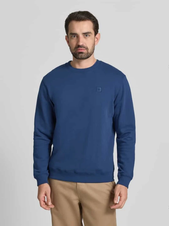 Zdjęcie produktu Bluza z detalem z logo Scotch & Soda Królewski niebieski