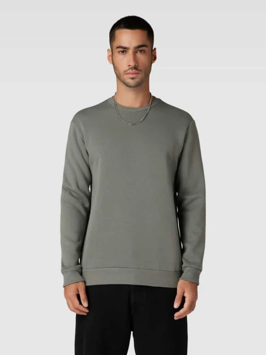 Zdjęcie produktu Bluza o kroju regular fit z mieszanki bawełny model ‘CERES’ Only & Sons Jasnoszary