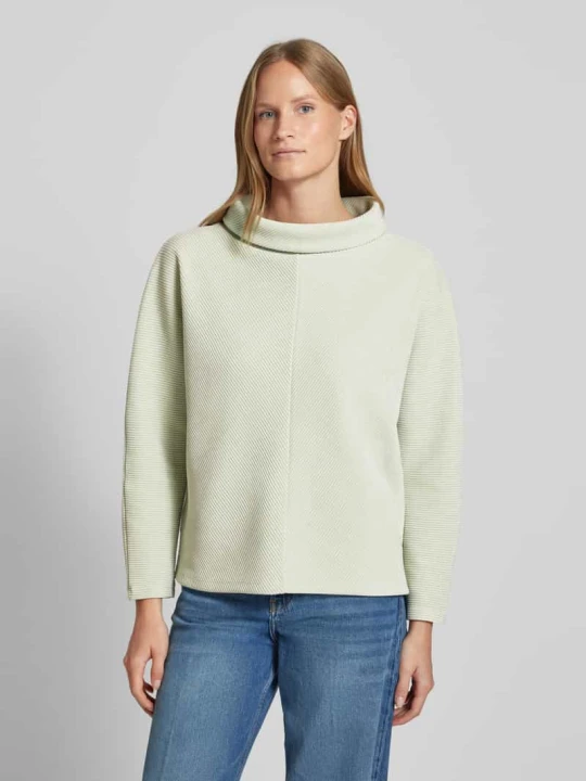 Zdjęcie produktu Bluza z golfem model ‘Umaja’ Someday Miętowy