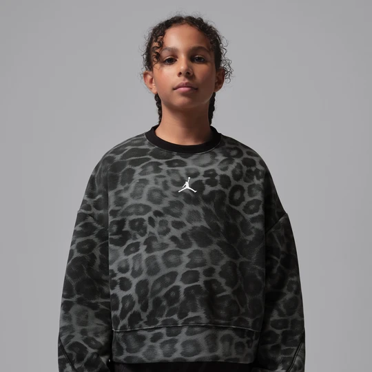 Zdjęcie produktu Bluza z grafiką dla dużych dzieci Jordan Perform Sport Dri-FIT - Czerń