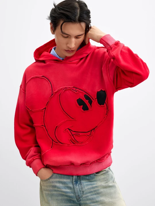 Zdjęcie produktu Bluza z haftem Mickey™ Desigual czerwony
