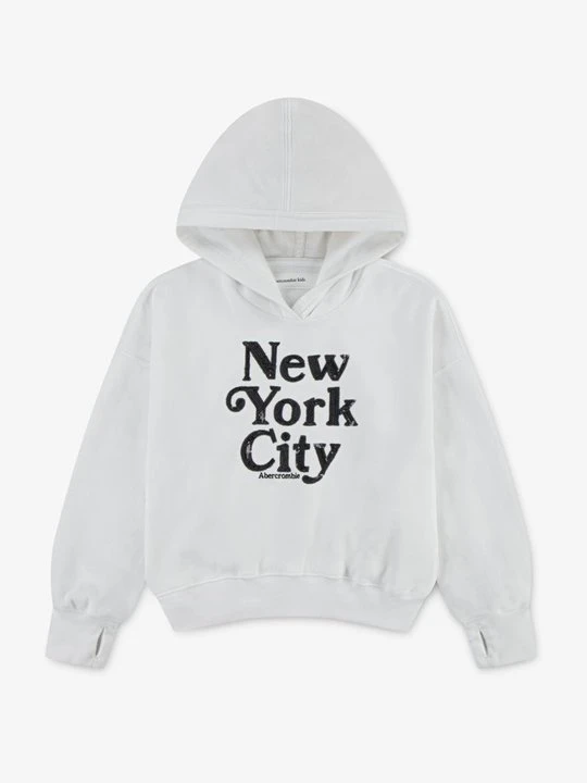 Zdjęcie produktu Bluza z kapturem Abercrombie & Fitch biały