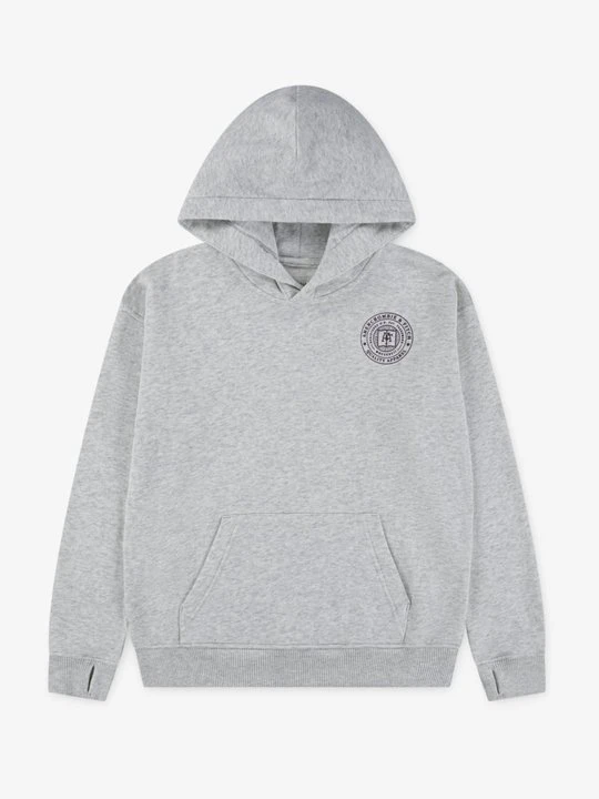 Zdjęcie produktu Bluza z kapturem Abercrombie & Fitch jasnoszary