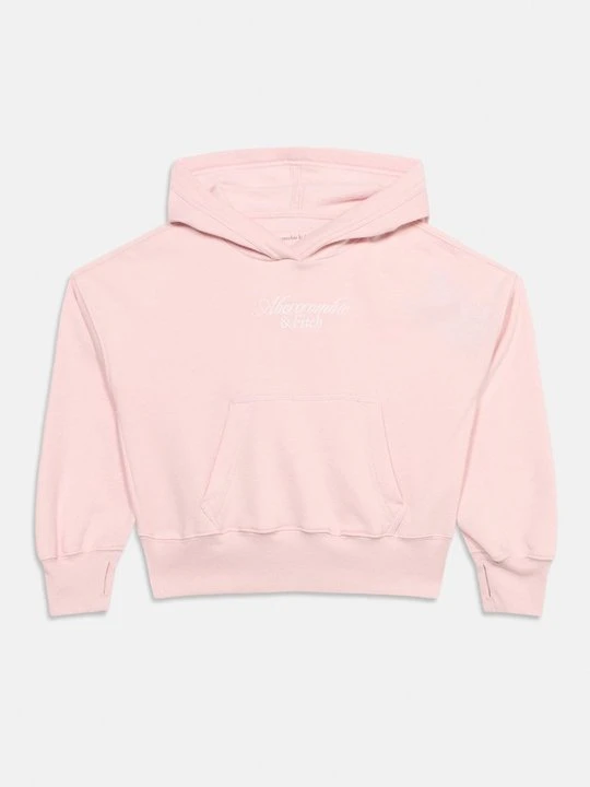 Zdjęcie produktu Bluza z kapturem Abercrombie & Fitch jasnoróżowy