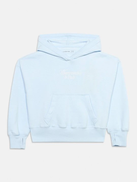 Zdjęcie produktu Bluza z kapturem Abercrombie & Fitch jasnoniebieski